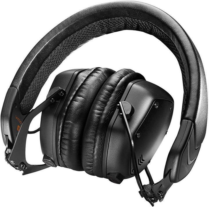 V-MODA XS On-Ear Metal-Noise-Isolation Kopfhörer (Matte Black Metal) Matt-Schwarz, Matt-Schwarz