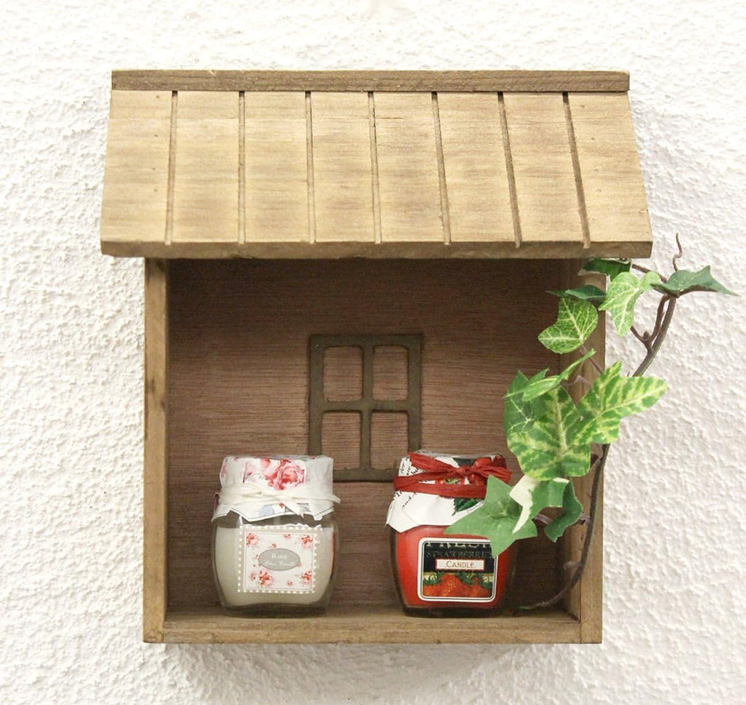 DanDiBo Setzkasten 14B215 Wandregal Shabby H-22 cm Sammlervitrine Küchenregal Regal zum aufhängen