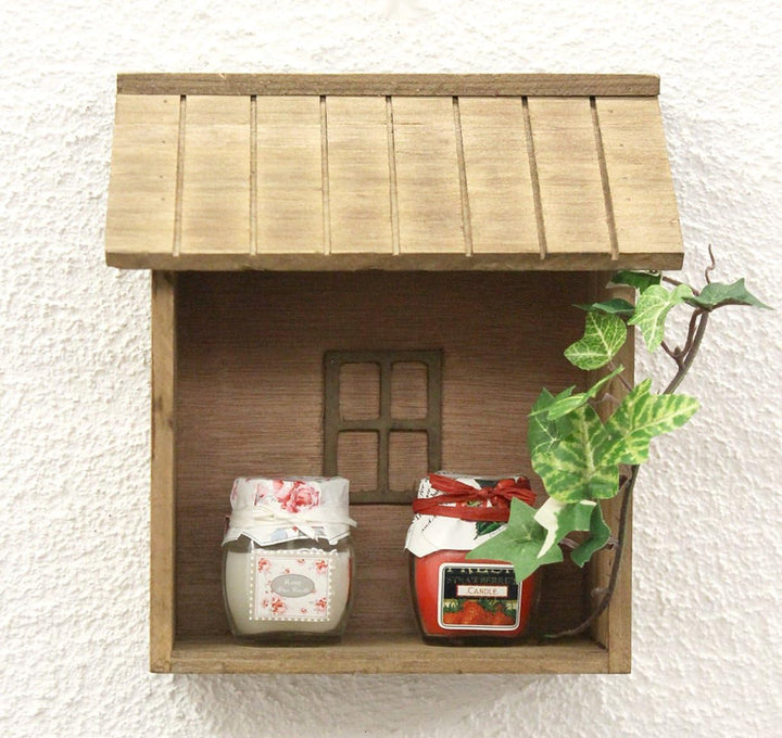 DanDiBo Setzkasten 14B215 Wandregal Shabby H-22 cm Sammlervitrine Küchenregal Regal zum aufhängen