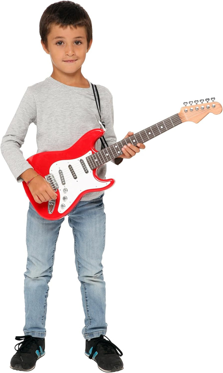 Bontempi 24 1300 Elektronische Gitarre Rock, Red, ‎2.54 x 2.54 x 2.54 cm