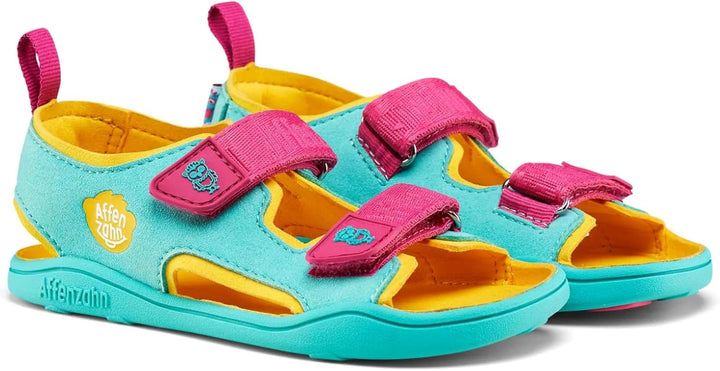 Affenzahn Sandale Vegan Airy mit Klettverschluss Rutschfest Flexibel Luftig Leicht für den Sommer, G