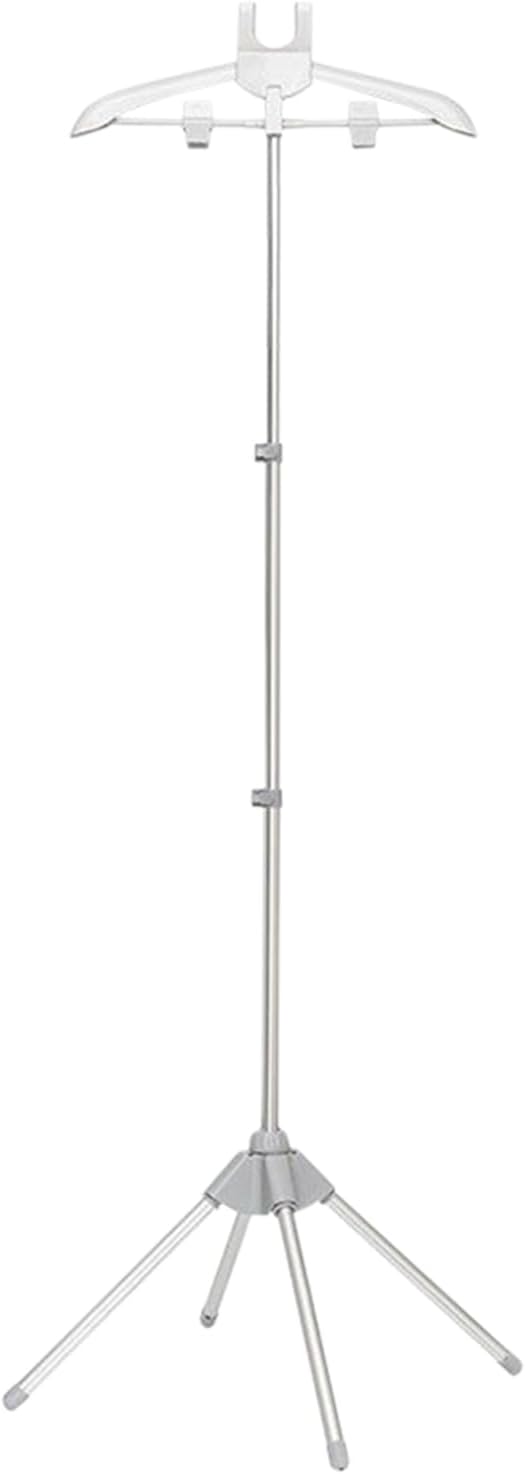 Steamer Stand Hanger Rack 62.99 Inch Clothing Organizer Portable Clothes Holder Easy Removal for Hom