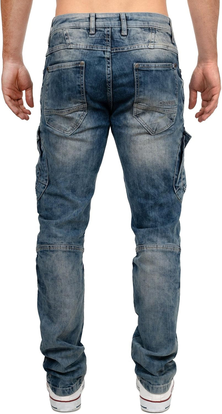 Cipo & Baxx Herren Jeans – Stylische Denim-Mode mit einzigartigem Design, Slim-Fit & Regular-Fit, Bi