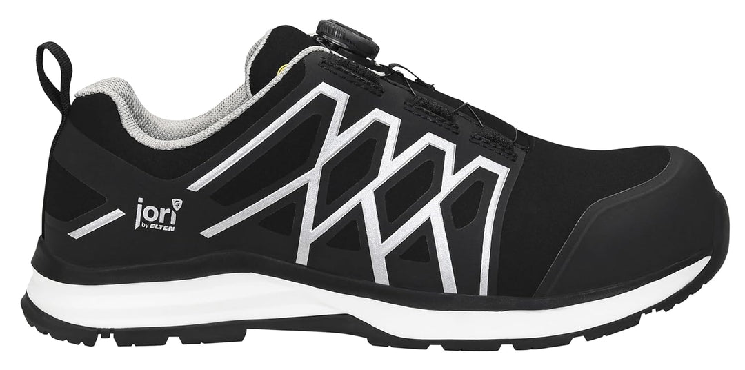 JORI Sicherheitshalbschuh Swift BOA Black Low ESD S3 42 Grösse: 42, Grösse: 42