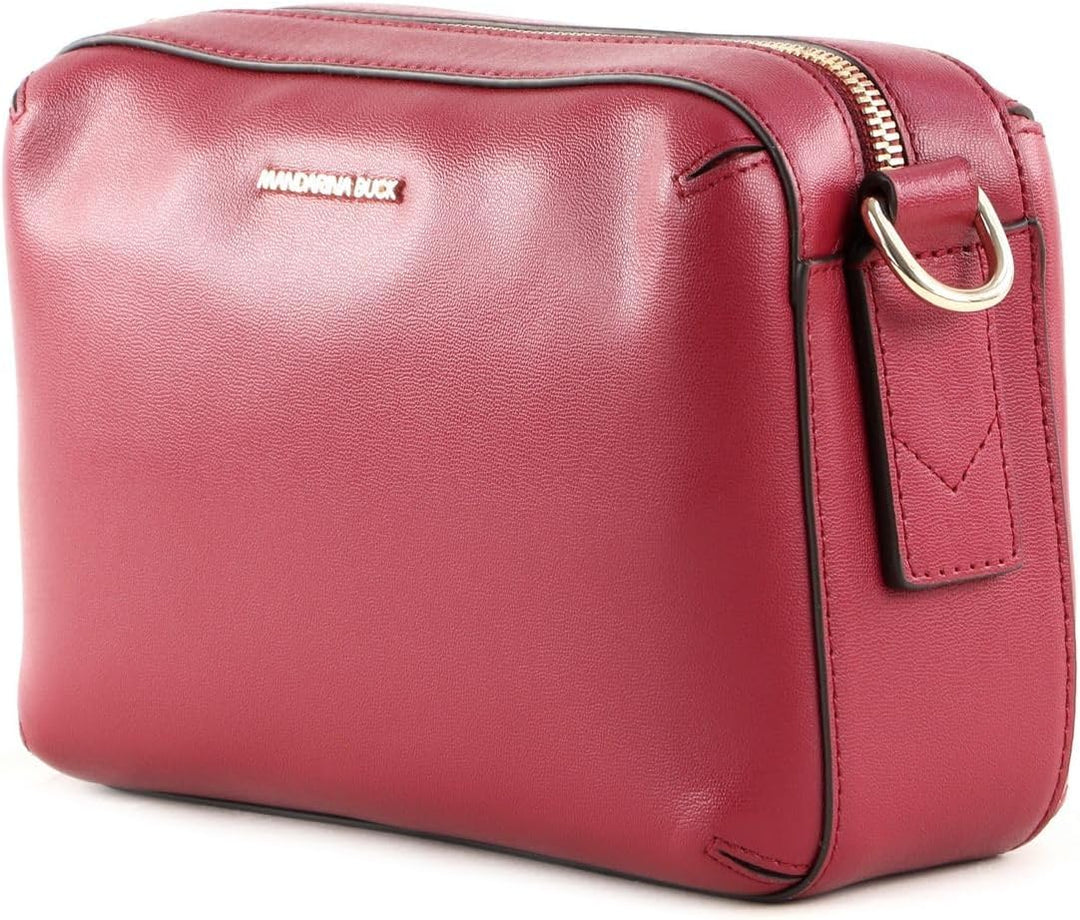 Mandarina Duck Damen Luna Umhängetasche, 24x14,5x9,5 (L x H x W) Rhubarb, Rhubarb