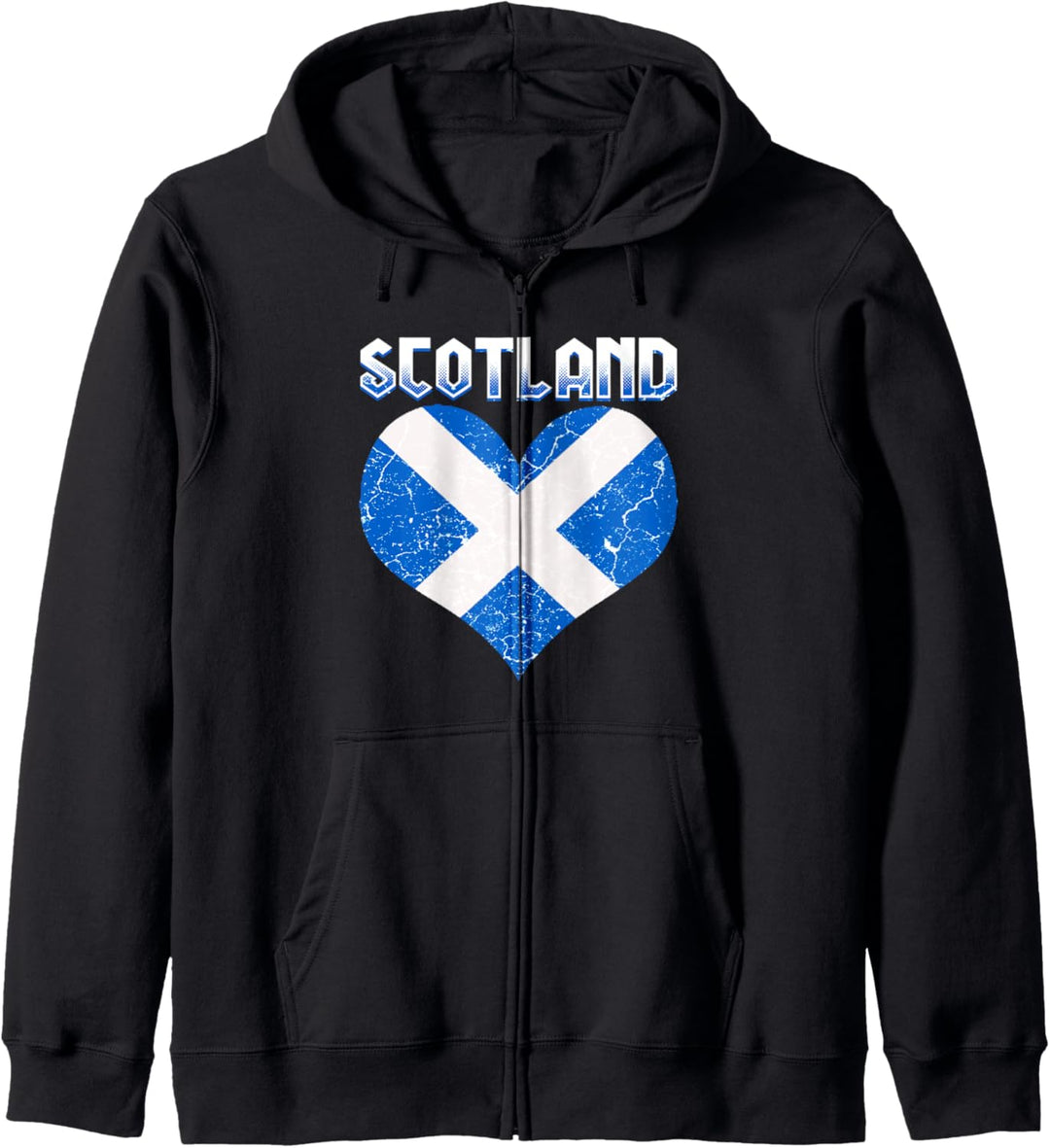 Schottland Flagge Schottisches Wappen Dudelsack Urlaub Land Kapuzenjacke