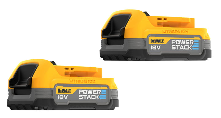 DEWALT Akku-Starterkit-Set DCBP034E2 18 Volt/ 2 Stück 1,7Ah Akkus