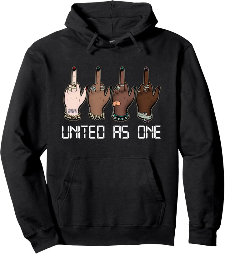United As One Protest Black Lives Matter Social Justice Pullover Hoodie