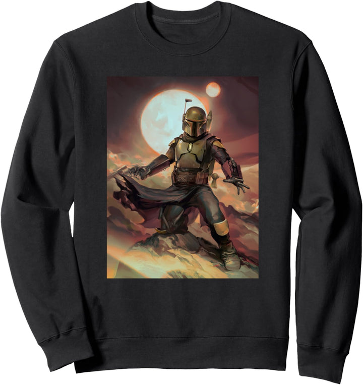 Star Wars The Book of Boba Fett Portrait Sweatshirt