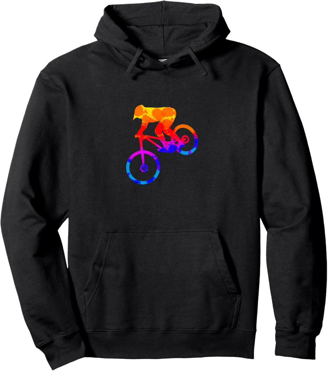 Mountainbike MTB Biker Geschenk - Downhill Jungen Kinder Pullover Hoodie