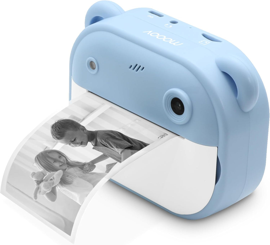 MOOOV 477522 Sofortkamera und Kinderkamera für Mädchen, Jungen, Blau