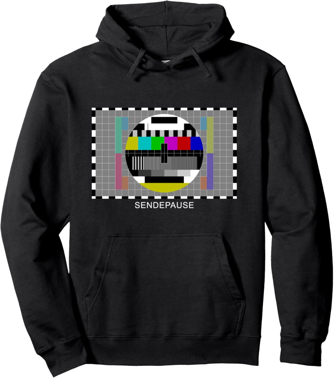Testbild Sendepause 90er Party 80er Jahre Outfit Kostüm Pullover Hoodie