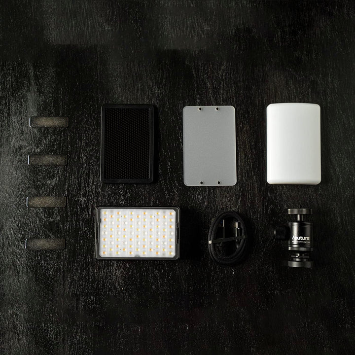 Aputure MC Pro RGBWW Mini-Taschen-Video-Licht, optisches Objektiv-Design, tragbares Fotografie-Licht