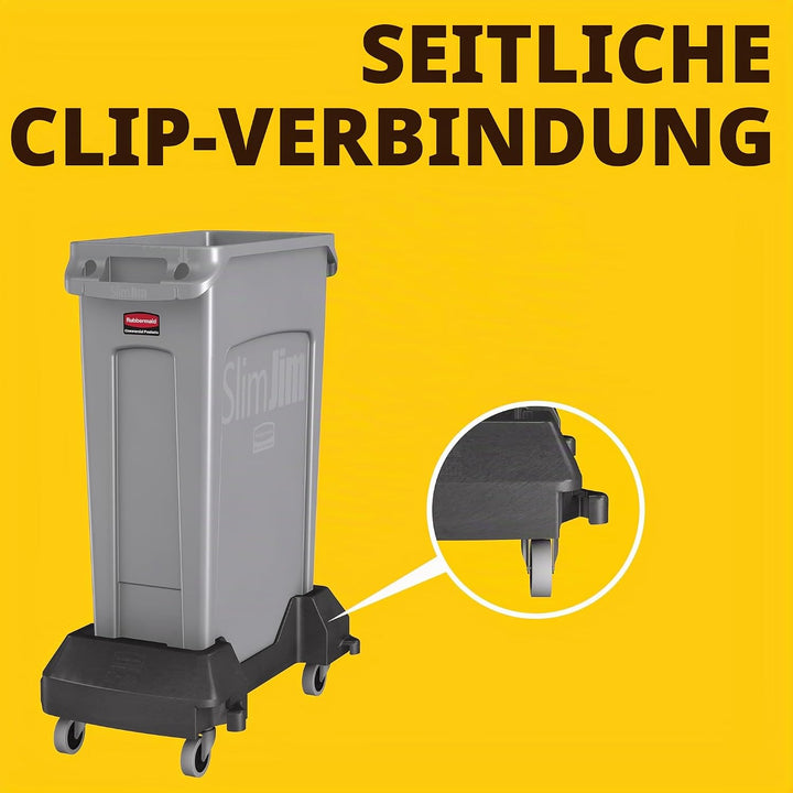 Rubbermaid Commercial Products Resin Trainable Dolly, Harz, Harz