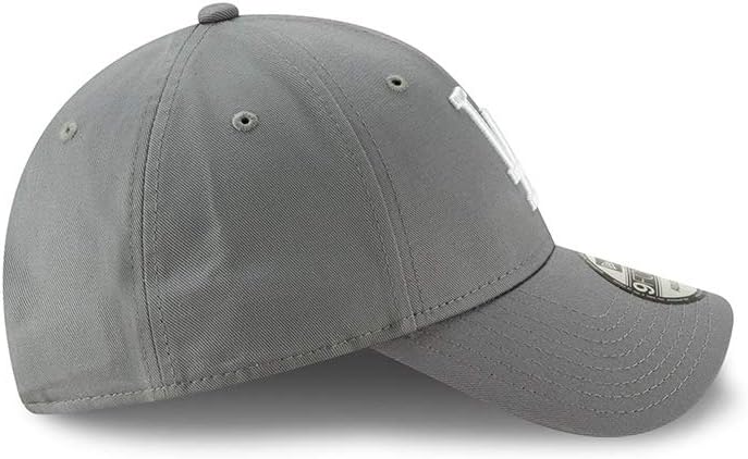 New Era Los Angeles Dodgers League Essential Grey 9Forty Cap - One-Size