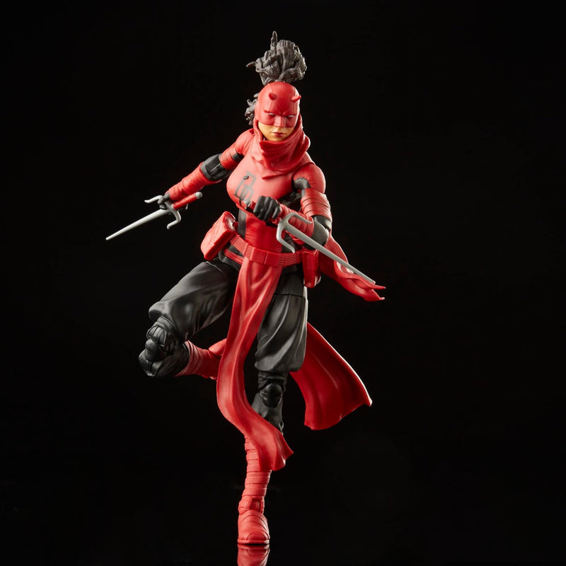 Marvel Hasbro Legends Series Elektra Natchios Daredevil, 15 cm grosse Action-Figur zum Sammeln