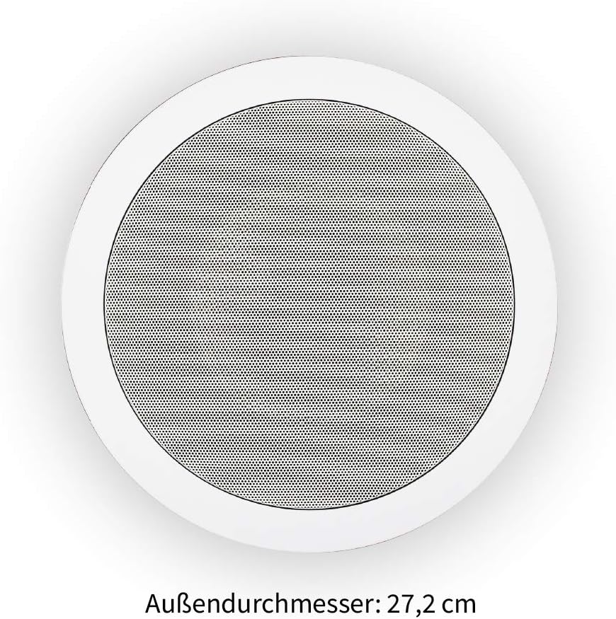 Magnat Interior IC 82, 2-Wege Decken-Einbaulautsprecher, Einbaulautsprecher für die Decke Interior I