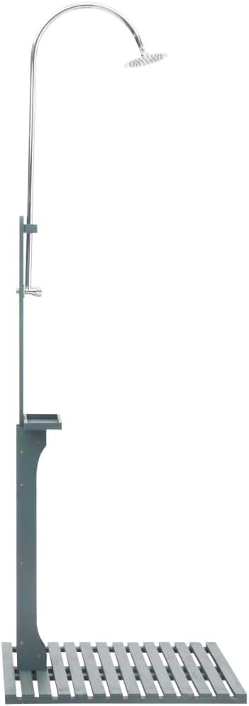 Keyroto Gartendusche Aussendusche Gartendusche Aussendusche Gartendusche Holz Anthrazit