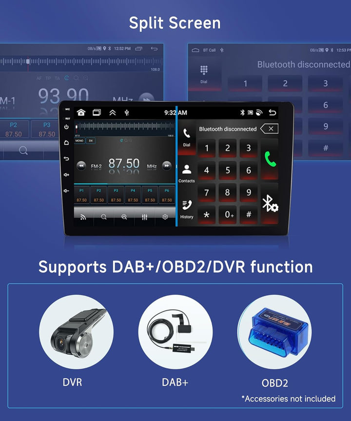 6G+128G 8 Core Wireless Carplay Android Autoradio 2 Din für Mercedes Benz ML GL W164 ML350 ML500 GL3