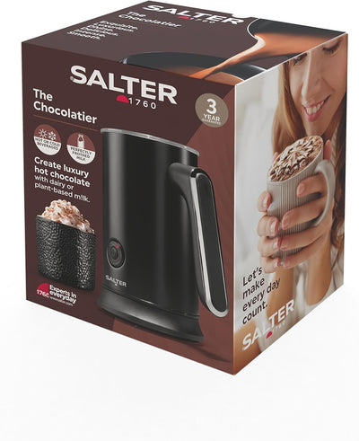 Salter Chocolatier Heissschokoladenbereiter - 4-in-1 Automatischer Milchaufschäumer, heisser & kalte