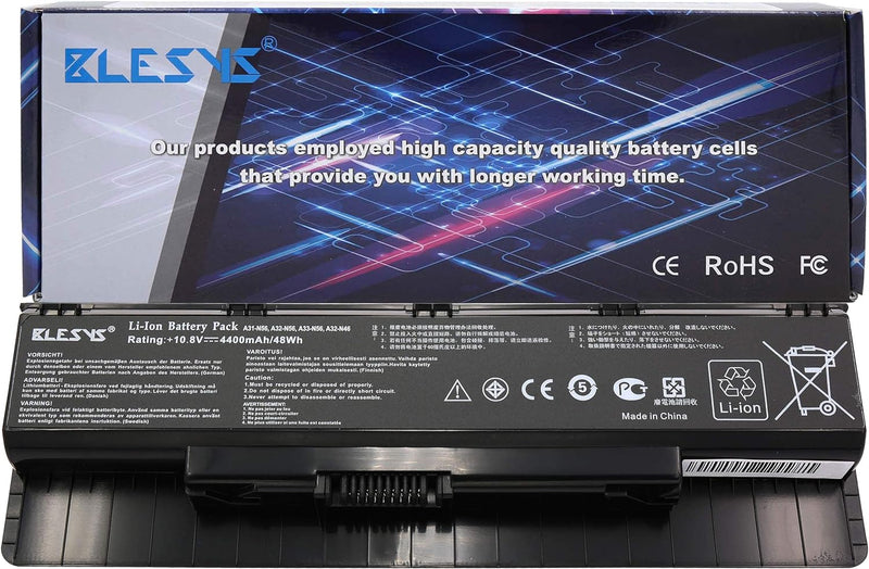 BLESYS A31-N56 A32-N56 Kompatibel mit Laptop akku ASUS N76V N76VB N76VJ N76VM N76VZ PC Batterie 10.8