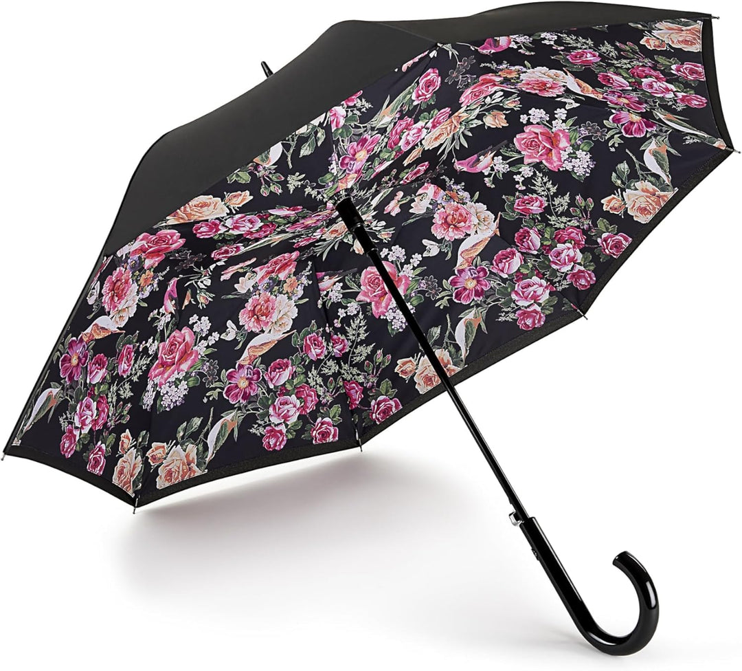 Fulton Bloomsbury 2 Regenschirm mit englischem Garten, mehrfarbig, Einheitsgrösse, Klassisch