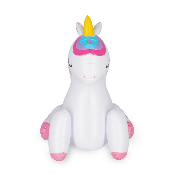 Legami - Aufblasbares Spiel mit Wasserspritzer - Inflatable Sprinkler, Einhorn spritzt Wasser, ideal