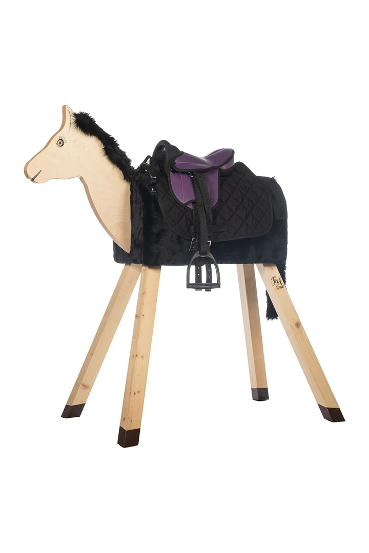 Shettysattel-Set BEGINNER HKM violett 12", Violett