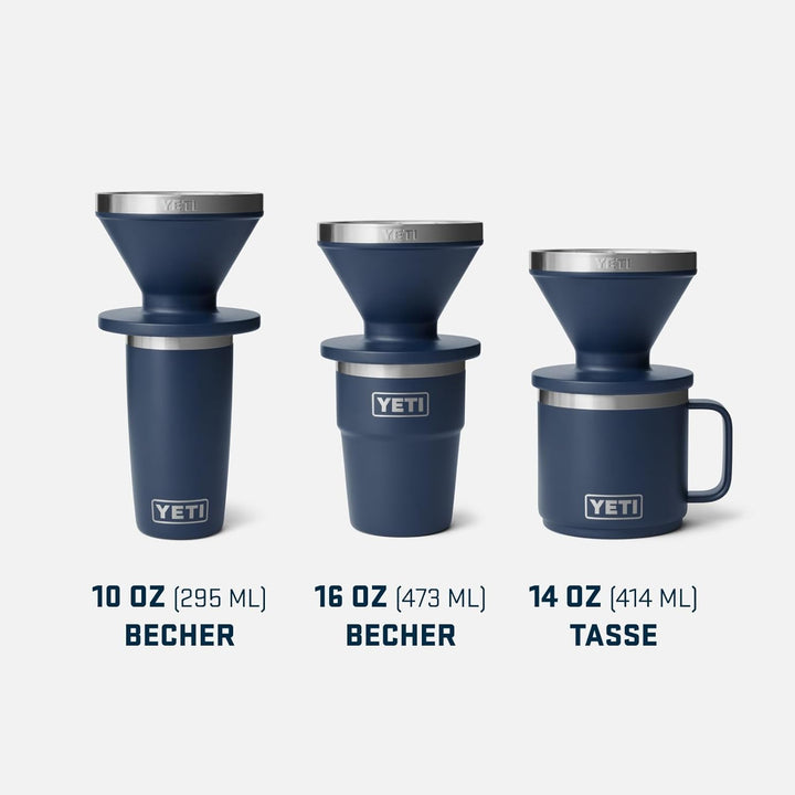 YETI Rambler Pour Over Coffee Maker, Black, Black