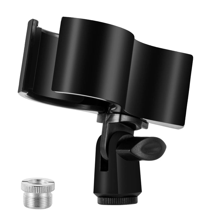 BILIONE 1 x Mikrofonclip verbesserter, verstellbarer Mikrofonhalter für Mikrofone mit Aussendurchmes