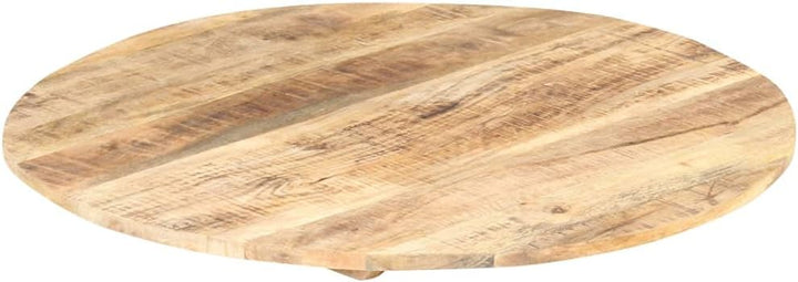 vidaXL Mangoholz Massiv Tischplatte Massivholzplatte Holzplatte Ersatztischplatte Holz Platte für Es