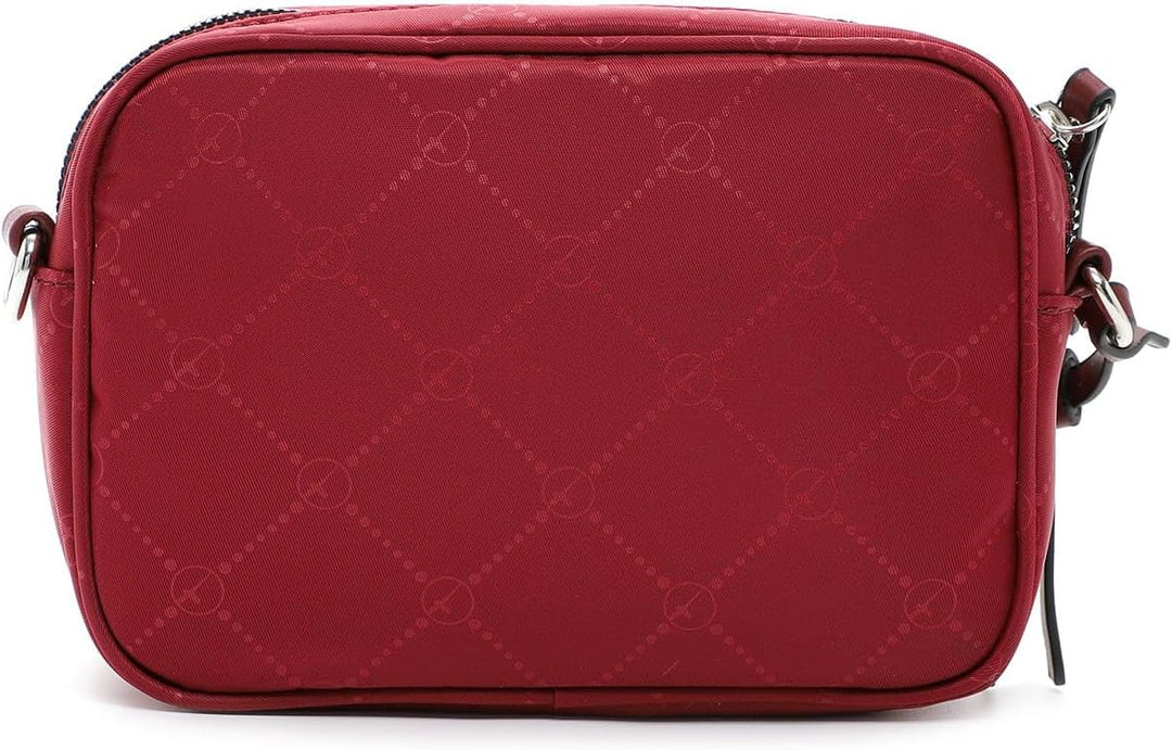 Tamaris Umhängetasche TAS Lisa 32396 Damen Handtaschen Print Einheitsgrösse Wine 690, Einheitsgrösse