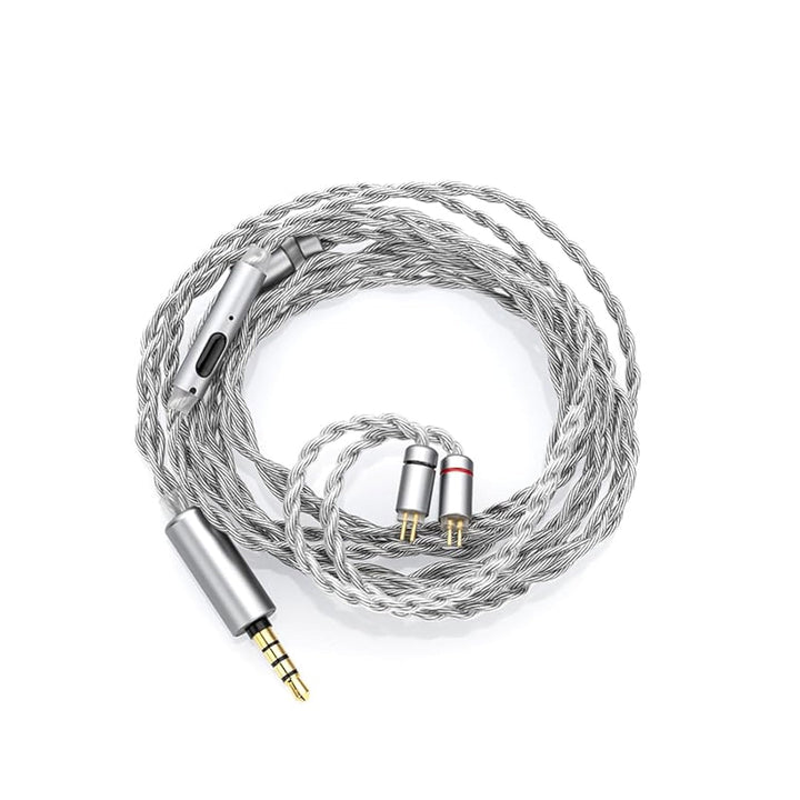 Moondrop MC2 Mikrofon-Upgrade-Kabel, 3,5 mm, 0,78 mm, 2-polig, Upgrade-Kabel für Kopfhörer