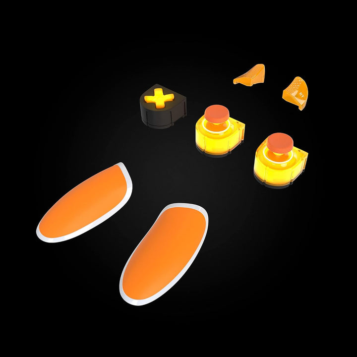 Thrustmaster ESWAP X LED ORANGE CRYSTAL PACK, Pack of 7 Backlit Orange Modules, NXG Mini-Sticks, Hot