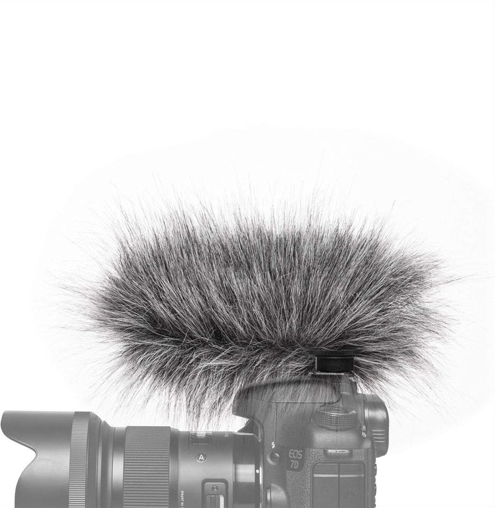 Gutmann Mikrofon Windschutz Fell für Sony ECM-GZ1M Grey Handgefertigt in Deutschland