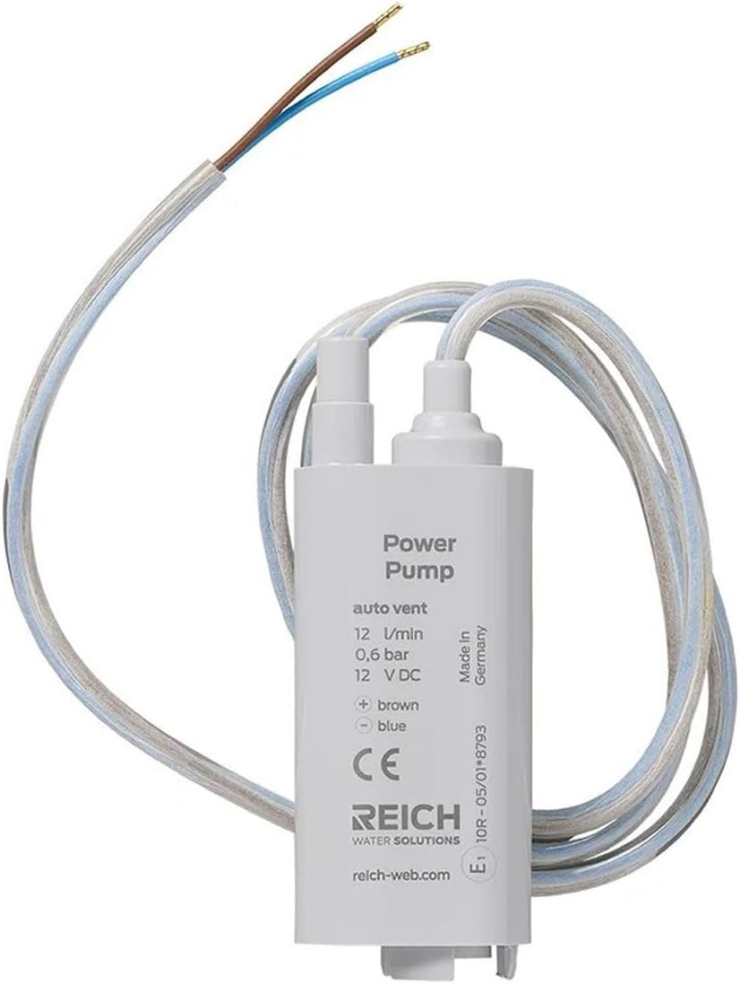 Camping Tauchpumpe Easy 12V 12L/min mit Entlüftung I 0,6 bar 10-18 W Leistungsaufnahme