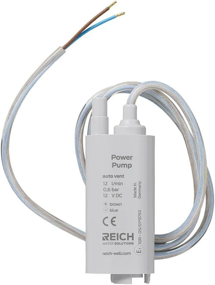 Camping Tauchpumpe Easy 12V 12L/min mit Entlüftung I 0,6 bar 10-18 W Leistungsaufnahme