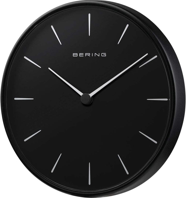 BERING Damen und Herren Wallclock Quarz Movement - Home Decor Collection mit Kunststoff Glas 90162-2