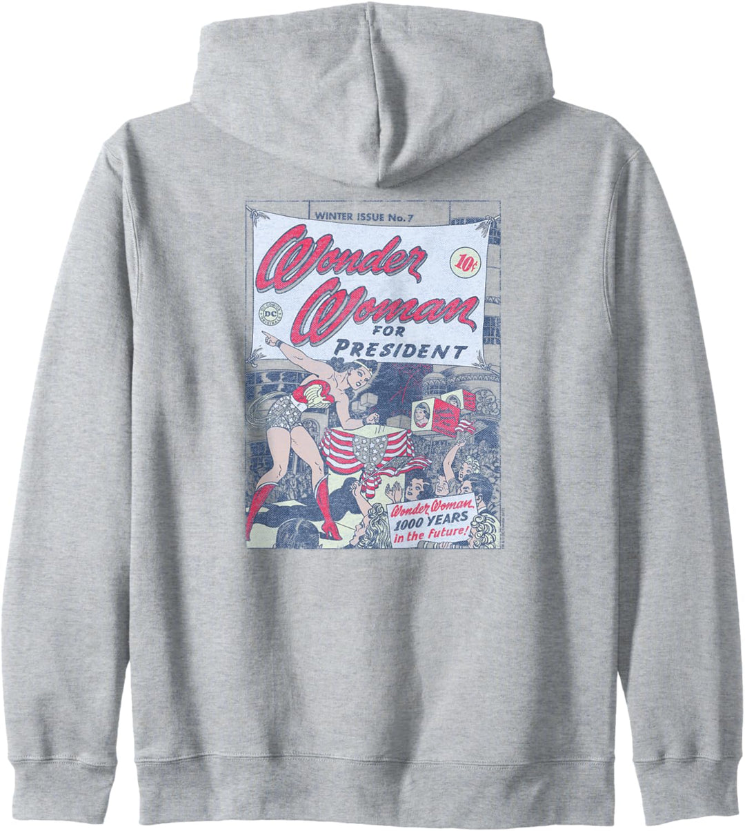 Wonder Woman For President Comic Kapuzenjacke
