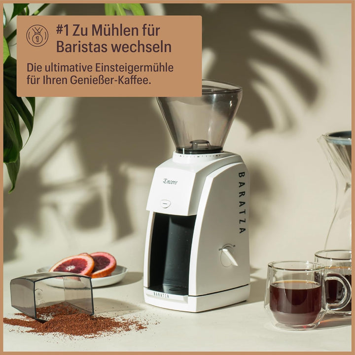 Baratza - Encore 230V Kaffeemühle - Elektrische Kaffeemühle mit Mahlwerk, Schwarz, Schwarz
