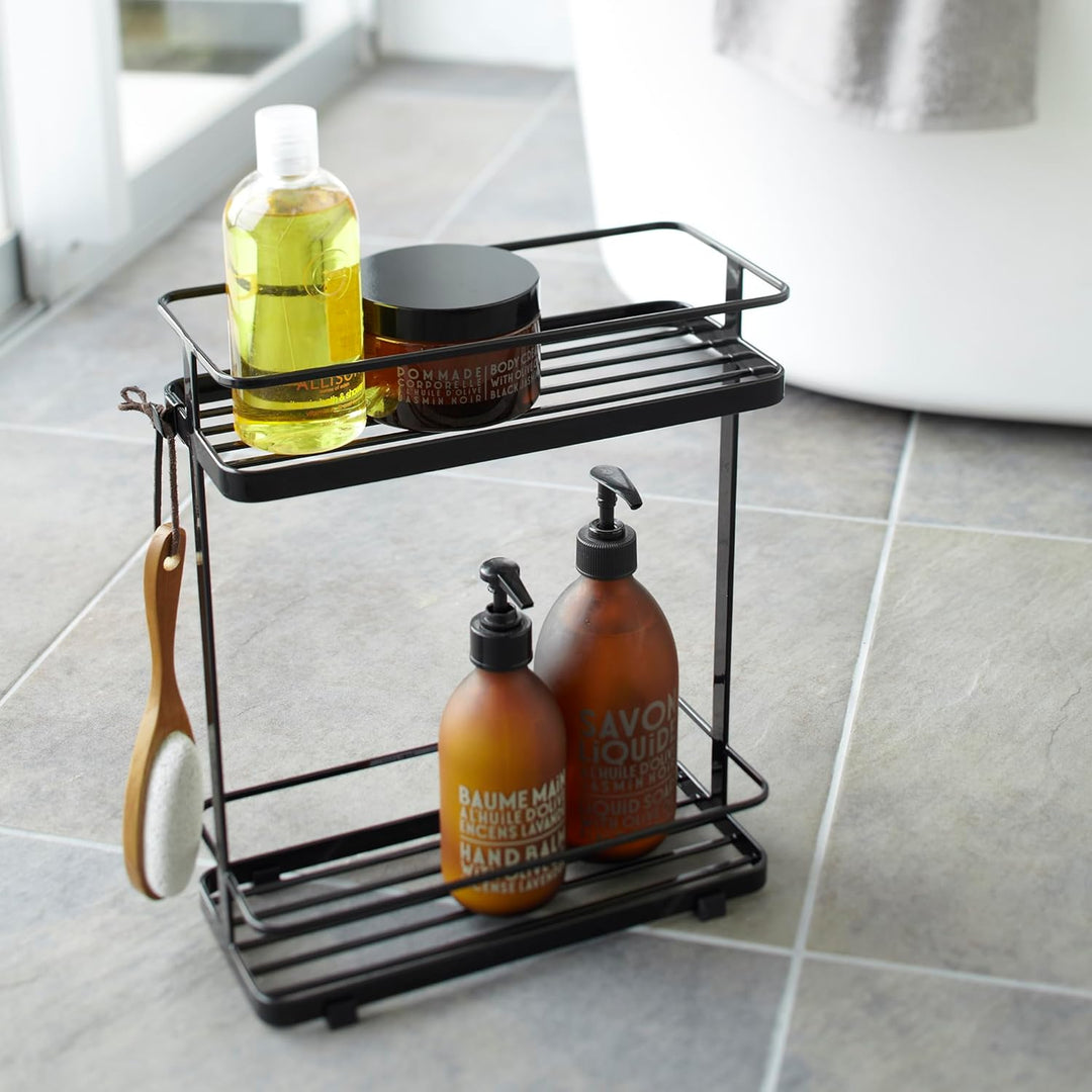 Dispenser rack - Tower - black Schwarz, Schwarz