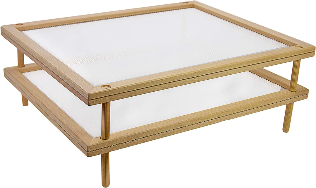 ELETTRO CENTER Art.390 Tablett trocknet Pasta, Holz, Beige