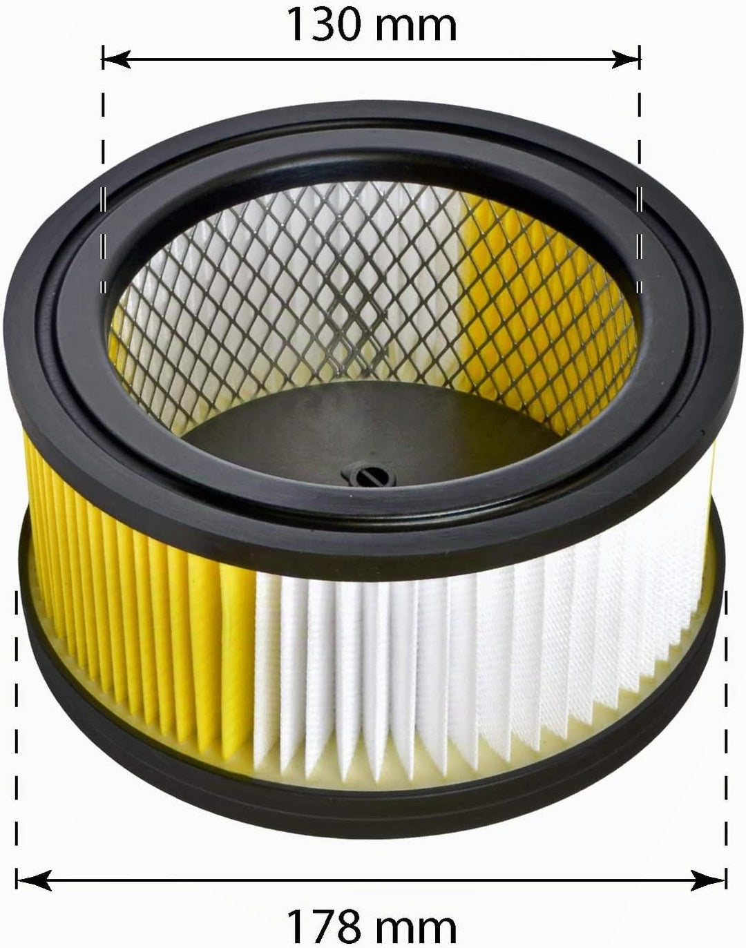 Invest - Staubsaugerbeutel Ersatz, Filtertüten Beutel Kompatibel mit Kärcher 6.414-960.0, WD 4.200 W