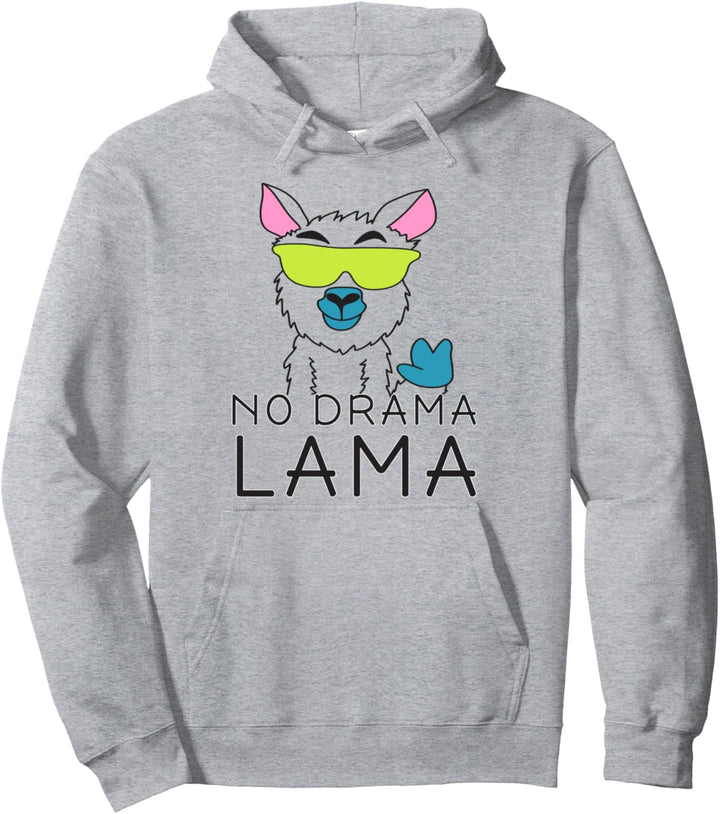 No Drama Lama süsses T-Shirt Lustig No Drama Alpaka Lammacorn Pullover Hoodie