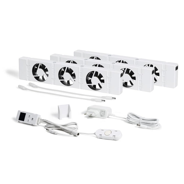 SpeedComfort Heizkörper Ventilator mit Control Sensor - Trio-Set (3x) - Bis zu 22% Energieeinsparung