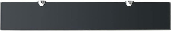 FIRBNUS 2 Stück Regale Hängeregal 60x10x0,8 cm Bad Regal Glas Schwebend für Wohnzimmer Badezimmer Wa