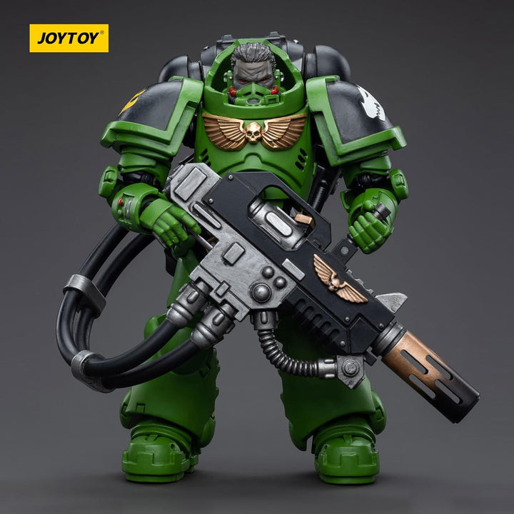 JOYTOY Warhammer 40K Salamanders Eradicators Brother T'Kren 1/18 Action Figur，Sammeln Und Zeigen Mod