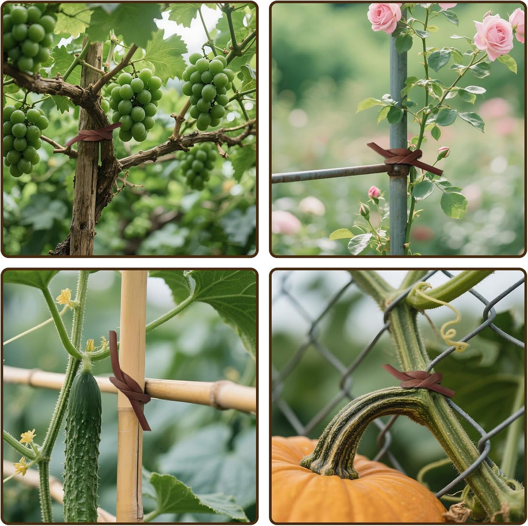 KINGLAKE Hohlschnur, Bindeschlauch 3mm x 100m, Pflanzenschnur Gartenschnur Wetterfest Reissfest, Pfl