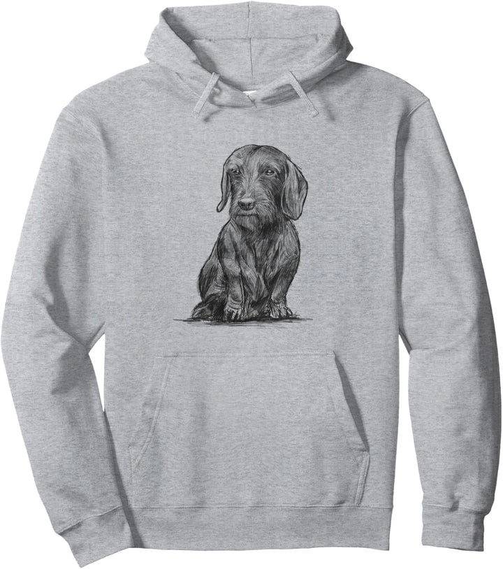 Süsser Dackel Rauhaardackel Pullover Hoodie