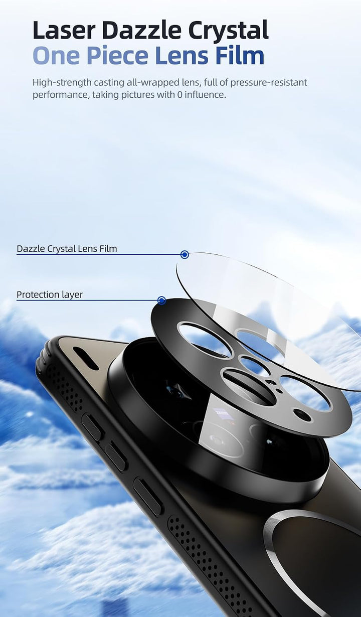 Hülle für Vivo X200 Pro Mini, Eingebetteter Magnet - Percise Adsorption, Wärmeabfuhr Effektiv mit Pe